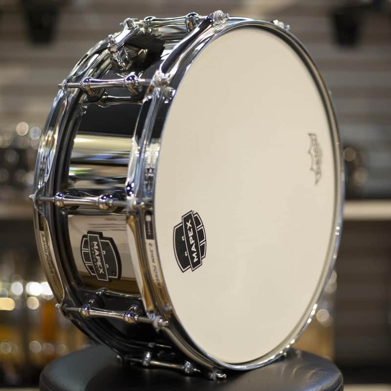 Mapex ARST4551CEB Armory Tomahawk 14x5.5" Steel Snare Drum image 2