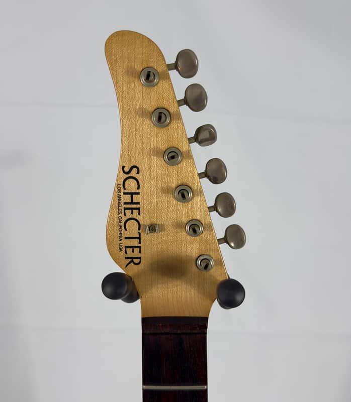Schecter Electric Guitar Neck Quarter Sawn Maple  USA Custom Shop Reverse Headstock Lefty *Rare* 1990s image 1