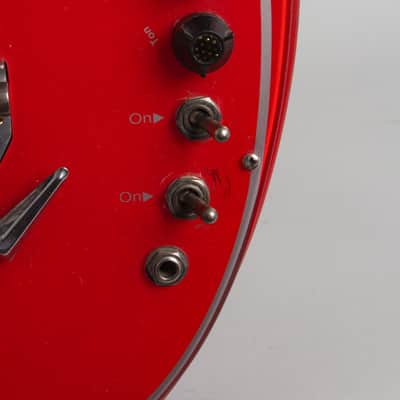 Wandre  Scarabeo Solid Body Electric Guitar (1965), molded plastic hard shell case. image 14