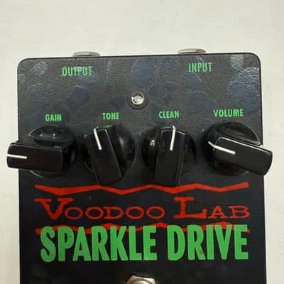 Voodoo Lab JHS Mod Sparkle Drive Overdrive Clean Boost Guitar Effect Pedal image 2