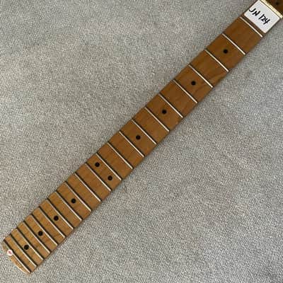 Strat Style Roasted Maple Guitar Neck image 9