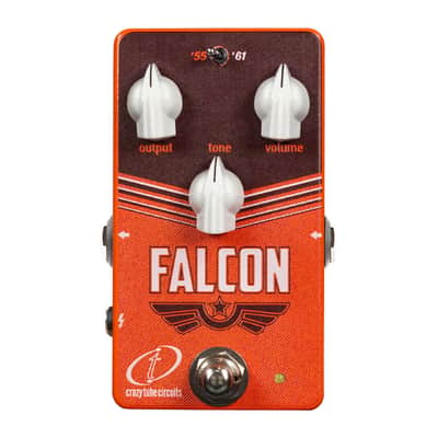Crazy Tube Circuits Falcon Tweed Overdrive Pedal image 1