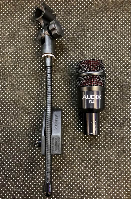 Audix D4 Hypercardioid Dynamic Drum / Instrument Microphone | Reverb