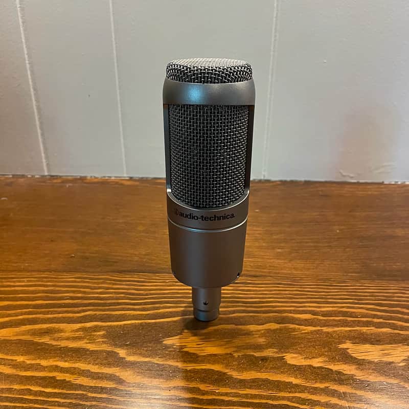 Audio-Technica AT3035 Large Diaphragm Cardioid Condenser Microphone 2010s - Silver image 1