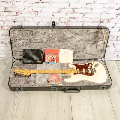 Fender - 2021 American Professional II Stratocaster HSS - Electric Guitar - Olympic White - w/OHSC USED image 12