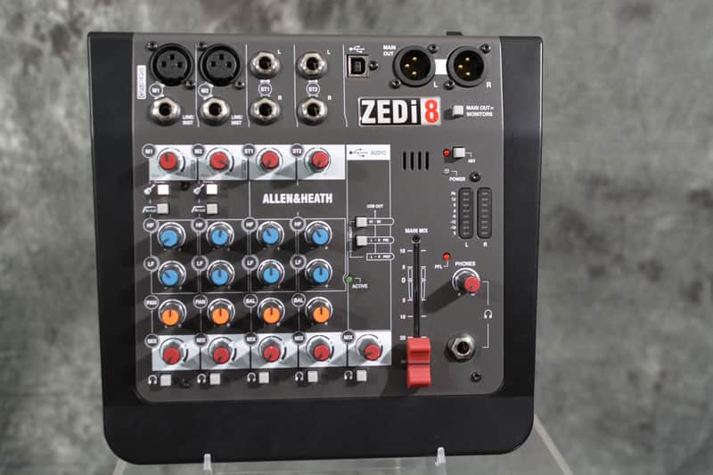 Allen & Heath ZEDi-8 pro grade desktop Audio mixer w USB interface & FAST Shipping image 1