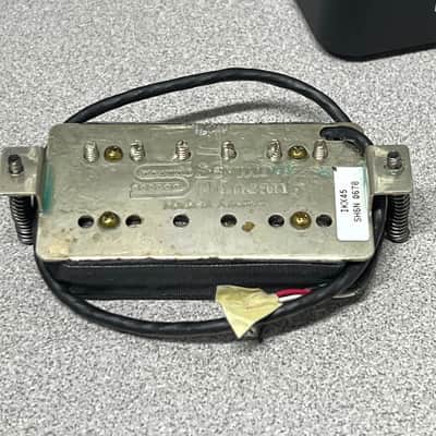 Seymour Duncan SH-6n Duncan Distortion Neck Humbucker 2010s - Zebra image 2