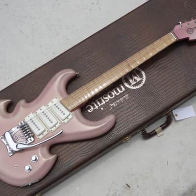 Mosrite Double Axe Prototype 1988 Champagne Pink image 2