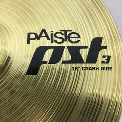 Paiste PST3 18" Crash-Ride Cymbal/New With Warranty/Model # CY0000634618 image 3