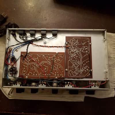 Dynaco PAS-2 Gold stereo tube hifi preamp PAS2 Dynakit 1960s - gold and brown image 3