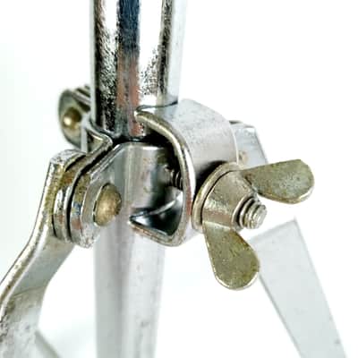 "Aidas"Stencil Made In Japan60s Hi-Hat Stand Copy Rogers Swivomatic/Gretsch 4845 image 5