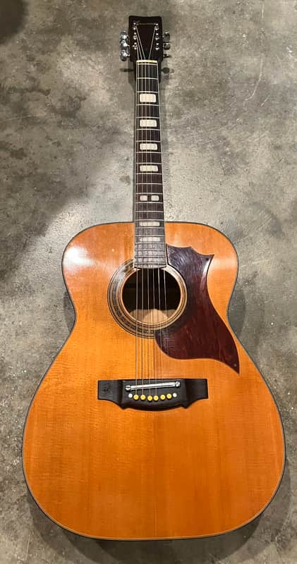 Vintage Ensenada FG-43 Gibson Hummingbird copy MIJ 1971 Made in Japan image 1