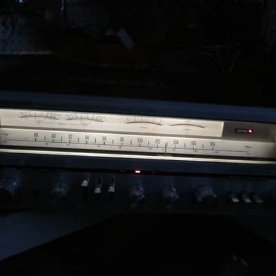 Vintage Kenwood KR-7050 Stereo Analogue Am/Fm Receiver, Ex Sound, Phono, Japan, Beauty 1970s Brown/Silver image 3