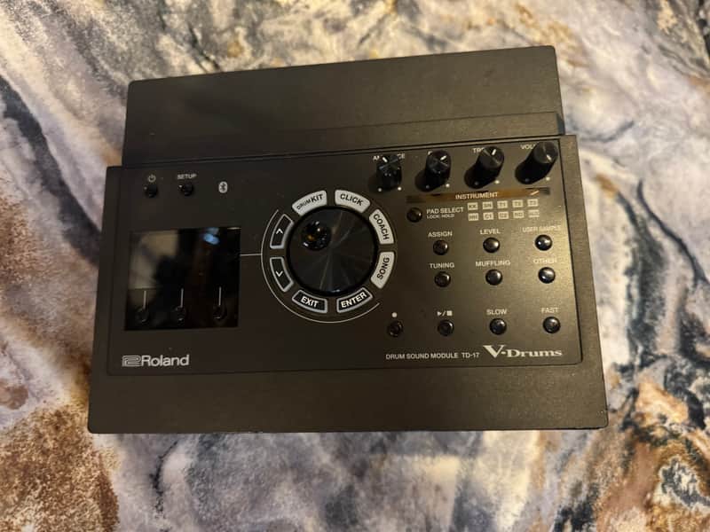 Roland TD-17 Drum Sound Module 2018 - 2020 - Black image 1