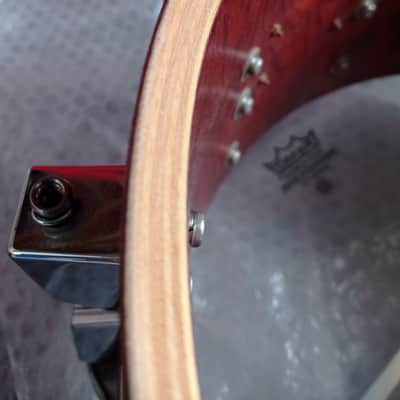 Sonor Signature HLD 580 Heavy Bubinga 14x8" Snare Drum - 24 Lugs - Excellent Condition image 19