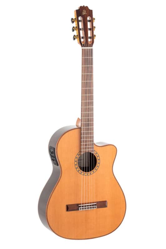 Admira Crossover Cutaway Electrified Classical Guitar With Solid Cedar Top image 1
