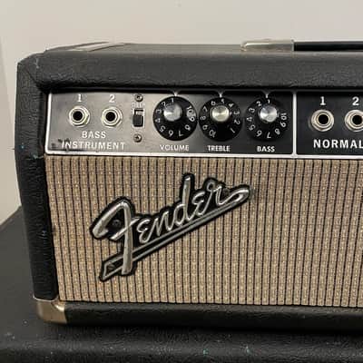 Fender Bassman - Blackface Head and Cabinet 2X12" - JBL E120-8 Speakers image 2