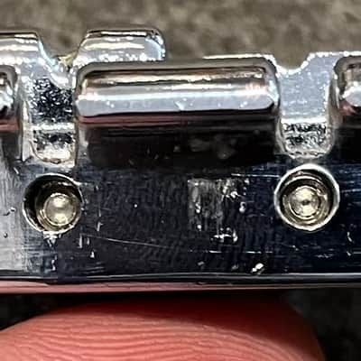 Gibson EB2 EB3 Thunderbird Bridge 1960’s - 1970’s - Chrome image 3
