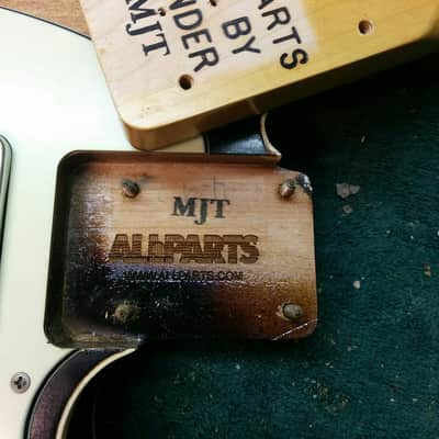 MJT 1962 Telecaster Custom Reissue Aged Relic 62 Tele Nash Fender Bridge image 16