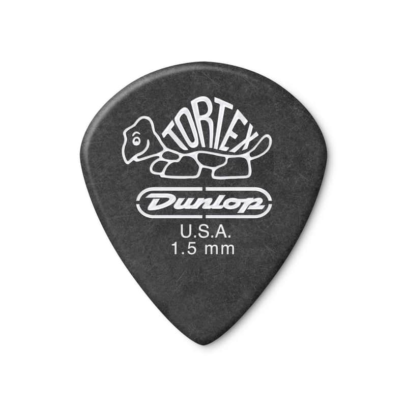 Dunlop Tortex 1.50mm Jazz III 12 Pack Pitch Black image 1