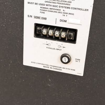 Bose Panaray 502B Portable Acoustimass Bass Enclosure CG012EU image 9