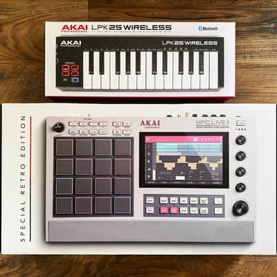 Akai MPC Live II Standalone Sampler / Sequencer Retro Edition w/ LPK25 Midi controller image 1