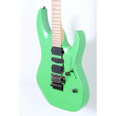 Mitchell HD400 Hard Rock Double Cutaway Electric Guitar Regular Green Lemon image 6