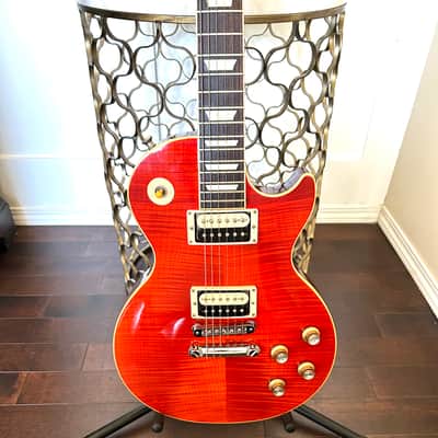 2013 Gibson Slash Signature Les Paul Vermillion – AAA Flame Top – OHSC image 2