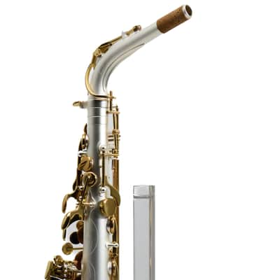Antigua Winds Model AS4248SQ 'Powerbell' Alto Saxophone in Satin Silver image 14
