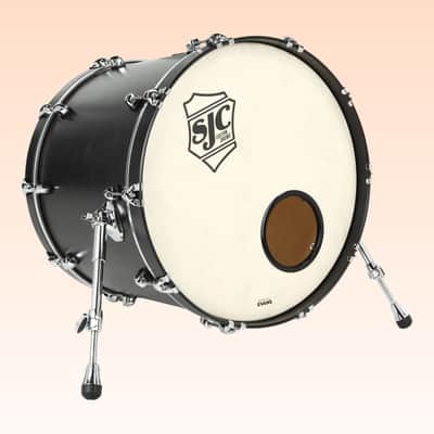 SJC Drums Tour 18" x 22" Bass Drum-Natural *USA Small Business* image 2