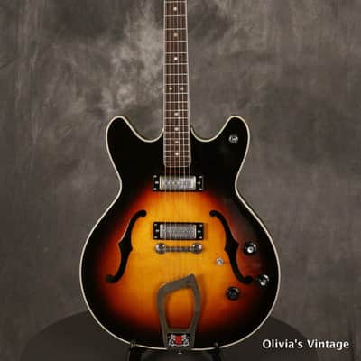 Hagstrom Viking Hollow Body  1960s Sunburst image 2