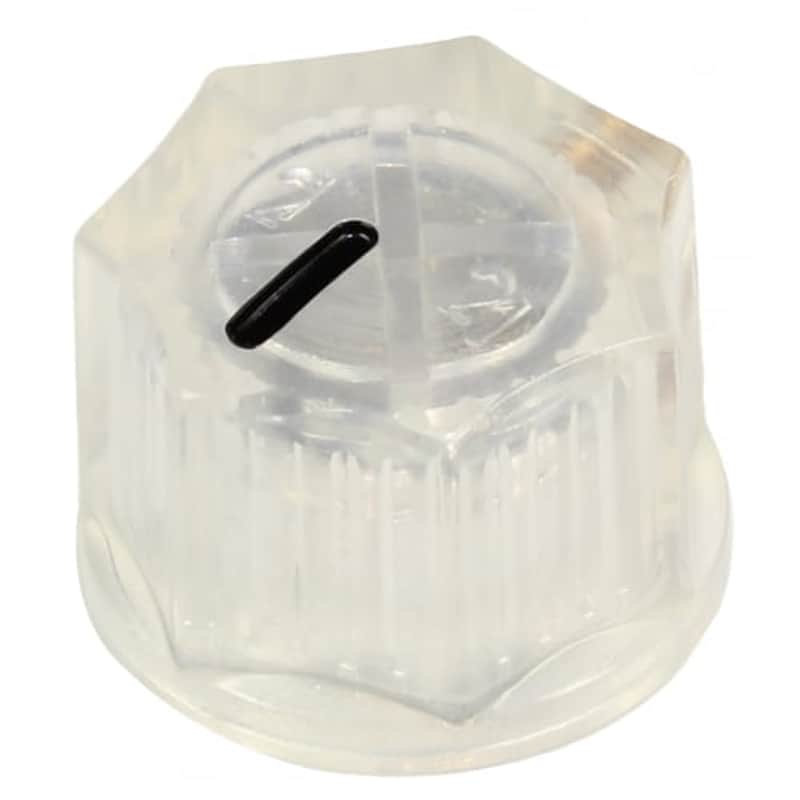 Clear Knob - Mini Indicator, Set Screw, 15mm x 11mm image 1