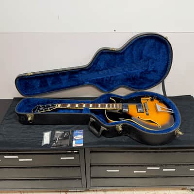 Used Ibanez AG75-BS-12-01 Artcore AG75 Hollowbody Electric Guitar Brown Sunburst with Ibanez Case image 1