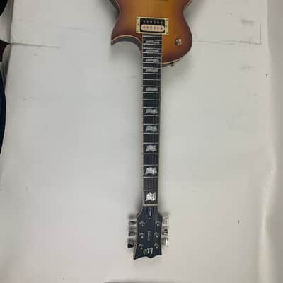 ESP LTD EC-1000T FM Honey Burst Satin HBS Electric Guitar + Free Gig Bag Fluence EC-1000 T image 14