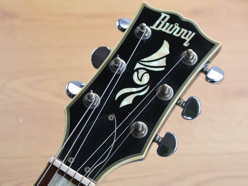 2007 Burny RLC-55JS John Sykes Les Paul Custom (Black) | Reverb