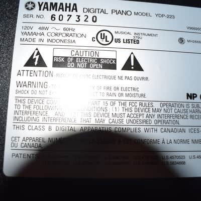 Yamaha YDP-223 88-Key Digital Piano image 15