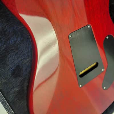 PRS Custom 24 10 Top 2018 - Charcoal Cherry Burst image 12