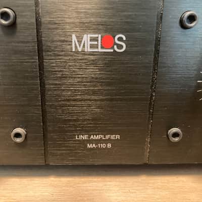 Melos MA-110 B Tube Line Preamplifier AS-IS image 5