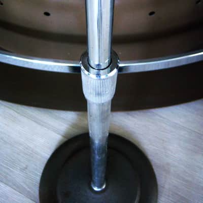 Vintage RARE 1950's Atlas Sound MS4 / MS20 microphone floor stand MS25 MS10C MS12C RCA Shure # 1 image 5