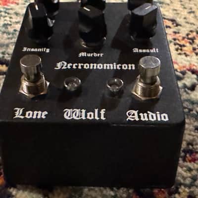 Lone Wolf Audio Necronomicon Annihilation Machine V2 2010s - Black image 2