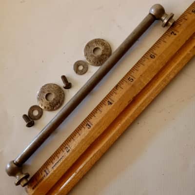 Ludwig/WFL 1x Tube Lug 6 3/4"Nickel Marching Snare/Bass/Tom Drum Chicago Vintage image 2