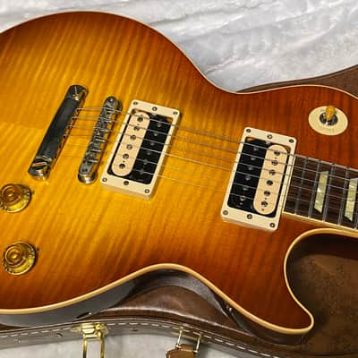 MINT! 2020 Gibson Custom Shop 1958 Les Paul Standard - Iced Tea Burst - Zebra Pick-Ups - Killer Flame Top! - Authorized Dealer - Only 8.1lbs!!! image 2
