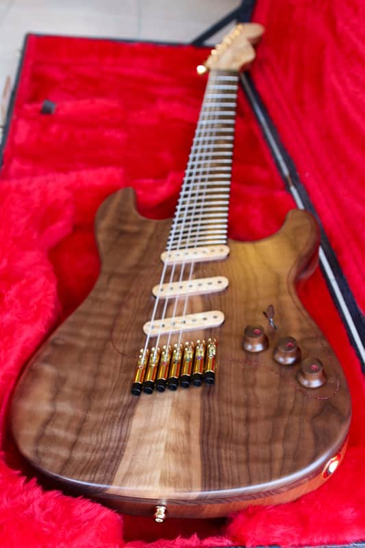 Petra 7 string fanned stratocaster GB Liuteria image 1