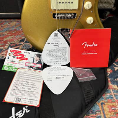 NEW Fender FSR Traditional II 60’s Jazzmaster Ishibashi Music Exclusive - Mystic Aztec Gold image 21