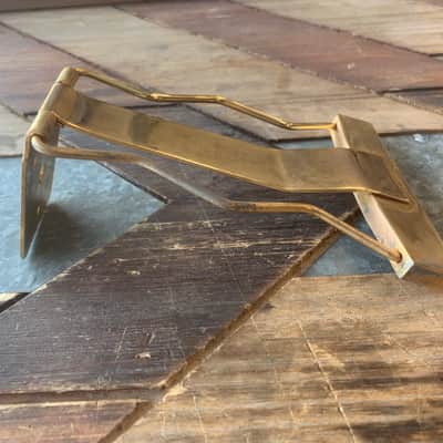Real Life Relics Kluson Aged Gold Archtop Trapeze Tailpiece Ornate Gibson ES 175    [BF3] image 5