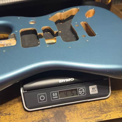 Fender Player Strat BODY 4.57 lbs Guitar Part Tidepool Blue image 3