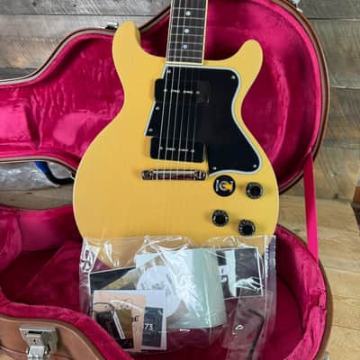 Epiphone Inspired By Gibson Custom 1960 Les Paul Special DC - TV Yellow 25121520930 image 12