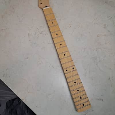 Mighty Mite 6-String Guitar Neck for Fender Telecaster- Unfinished Maple-New Unused NOS image 1