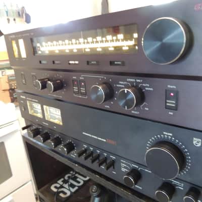 Philips 6871 Tuner/ 3881 Integrated Amp set 90'S? - Blk image 3