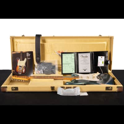 Fender Custom Shop 1956 Stratocaster Hardtail Heavy Relic Super Aged Lake Placid Blue (259) image 11